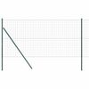 vidaXL Ground Fix Welded Wire Fence 25 x 1.2 m (W x H)