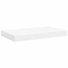 vidaXL Floating Wall Shelves 2 pcs White 50x23x3.8 cm MDF