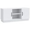 vidaXL TV Cabinet White 102 x 34.5 x 47 cm Engineered Wood