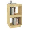 vidaXL Book Cabinet 40x35x71 cm Solid Pinewood