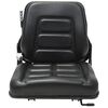 vidaXL Forklift & Tractor Seat with Suspension and Adjustable Backrest