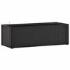 vidaXL Raised Bed | Anthracite | Polypropylene | 100x43x33 cm | Raised Bed