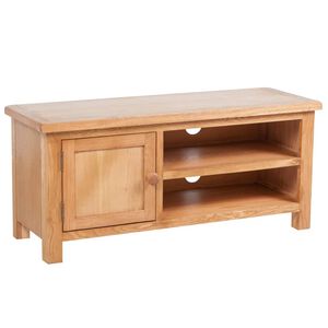 vidaXL TV Cabinet 103x36x46 cm Solid Oak Wood