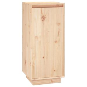 vidaXL Shoe Cabinet | Natural Pine | Solid pinewood (untreated) | Medium