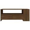 vidaXL Coffee Table Brown Oak 102x55x42 cm Engineered Wood