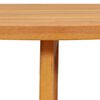vidaXL Garden Table Folding Brown 78 x 46 x 75 cm Solid Acacia Wood