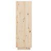 vidaXL Shoe Cabinet 30x34x105 cm Solid Wood Pine