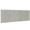vidaXL Wall Headboard Concrete Grey 240x1.5x80 cm Engineered Wood