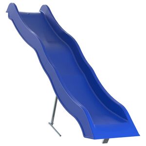 vidaXL Play Slide Blue 210x40 cm Polypropylene