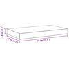 vidaXL Floating Wall Shelves 2 pcs White 40x23x3.8 cm MDF