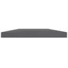 vidaXL Bookshelf Boards 4 pcs High Gloss Grey 40x20x1.5 cm Engineered Wood