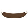 vidaXL Folding Hammock 2-person Brown 360 x 150 cm