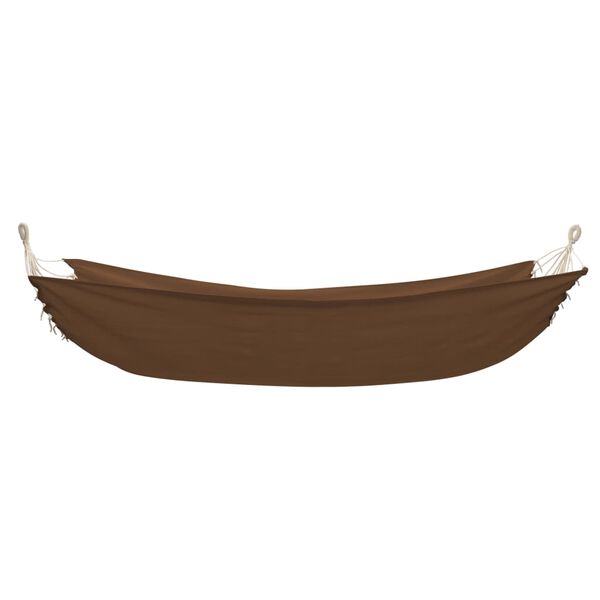vidaXL Folding Hammock 2-person Brown 360 x 150 cm