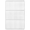 vidaXL Grill Grate Silver 60 x 40 cm Stainless Steel