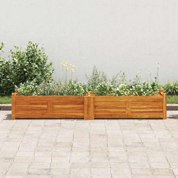vidaXL Garden Raised Bed Acacia Wood 150x30x25 cm