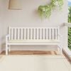 vidaXL Garden Bench Cushion Cream 180x50x3 cm Oxford Fabric