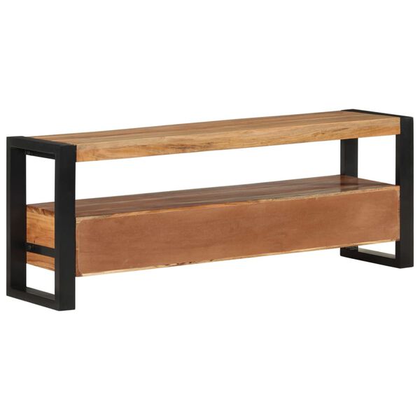 vidaXL TV Cabinet 120x30x45 cm Solid Wood Acacia