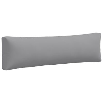 vidaXL Pallet Cushions 2 pcs Grey Fabric