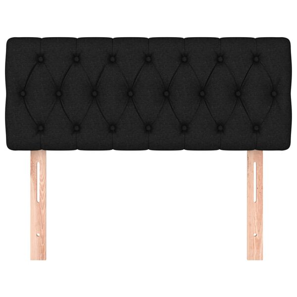 vidaXL Headboard Black 100 cm Fabric