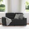 vidaXL 2-Seater Sofa&nbsp;Black 120 cm Faux Leather