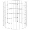 vidaXL Circular Gabion Pole Galvanised Steel &Oslash;50x50 cm