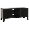 vidaXL TV Cabinet | Grey | MDF | 105 cm | TV Cabinet | Rectangular | Industrial
