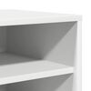 vidaXL Shoe Cabinet White 60x35x70 cm Engineered Wood