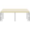 vidaXL Wall-mounted Gazebo 6x3x2.5 m Cream