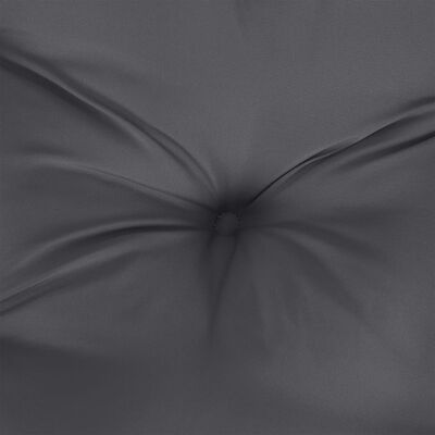 vidaXL Pallet Cushion Anthracite 120x40x12 cm Fabric