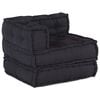 vidaXL Modular Sofa Unit Fabric Anthracite 210 x 140 x 56 cm