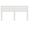 vidaXL Headboard White 180 cm Engineered wood