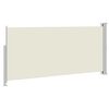vidaXL Retractable Side Awning 140 x 300 cm Cream