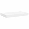 vidaXL Floating Wall Shelves 2 pcs White 50x23x3.8 cm MDF