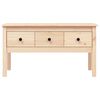 vidaXL Coffee Table 102x49x55 cm Solid Wood Pine