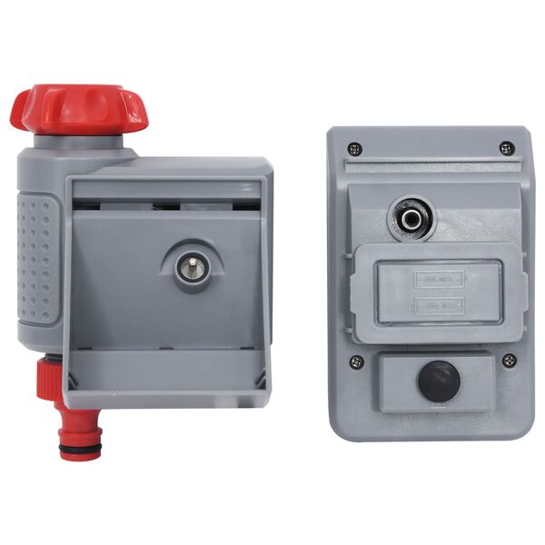 vidaXL Digital Water Timer with Single Outlet and Rain Sensor