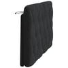 vidaXL Headboard Cushion Black 137 cm Double Velvet