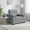 vidaXL Sofa Chair&nbsp;Light Grey 100x81x84 cm Fabric