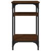 vidaXL Side Table Brown Oak 35x30x60 cm Engineered Wood