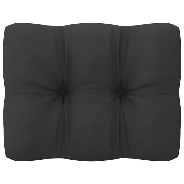 vidaXL 4-Seater Garden Sofa with Cushions Solid Pinewood