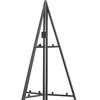 vidaXL Metal Christmas Tree for Decoration Black 140 cm