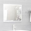 vidaXL Bathroom Furniture Set White Engineered Wood