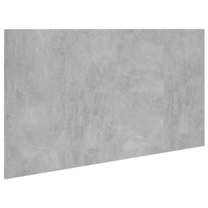 vidaXL Bed Headboard Concrete Grey 160x1,5x80 cm Engineered Wood