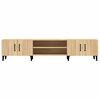 vidaXL TV Cabinet Sonoma Oak 180x31.5x40 cm Engineered Wood