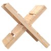 vidaXL Log Holder 47x39.5x48 cm Solid Wood Pine