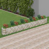 vidaXL Gabion Raised Bed Galvanised Iron 540x50x50 cm