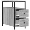 vidaXL Bedside Cabinets 2 pcs Grey Sonoma 30x60x60 cm Engineered Wood