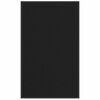 vidaXL Doormat Black 90x150 cm