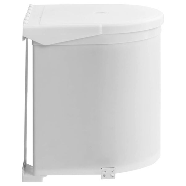 vidaXL Kitchen Built-in Dust Bin Plastic 8 L