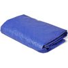 vidaXL Pool Cover PE Round 540 cm 90 g/m&sup2;