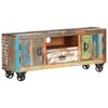 vidaXL TV Cabinet 120x30x50 cm Solid Reclaimed Wood